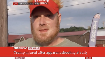Man tells BBC he tried to warn police about shooter before Trump was grazed by bullet.